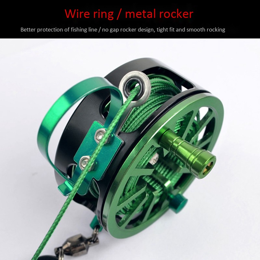 Fly Reel - Stringer de pesca de aço inoxidável