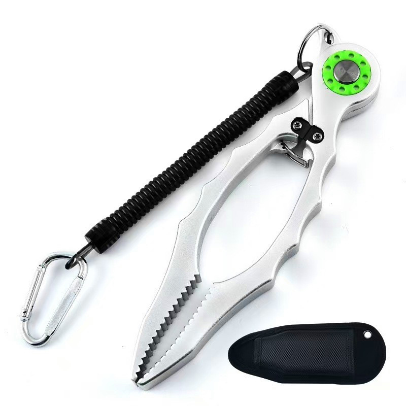 Baitcasting Reel - Tesoura multifuncional de aço inoxidável, cortador